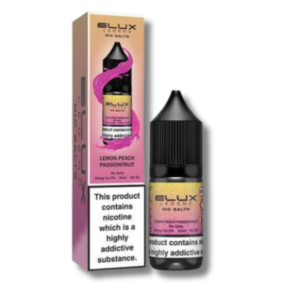 ELUX Legend Lemon Peach Passionfruit Nic Salts